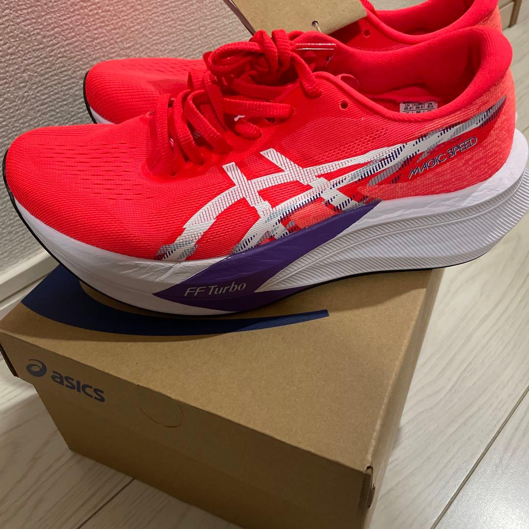 【新品】アシックス　マジックスピード4 25.0㎝