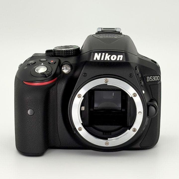【美品＆SDカード付】Nikon D5300 Wズーム 総ショット1620回◎