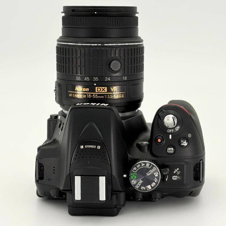 【美品＆SDカード付】Nikon D5300 Wズーム 総ショット1620回◎