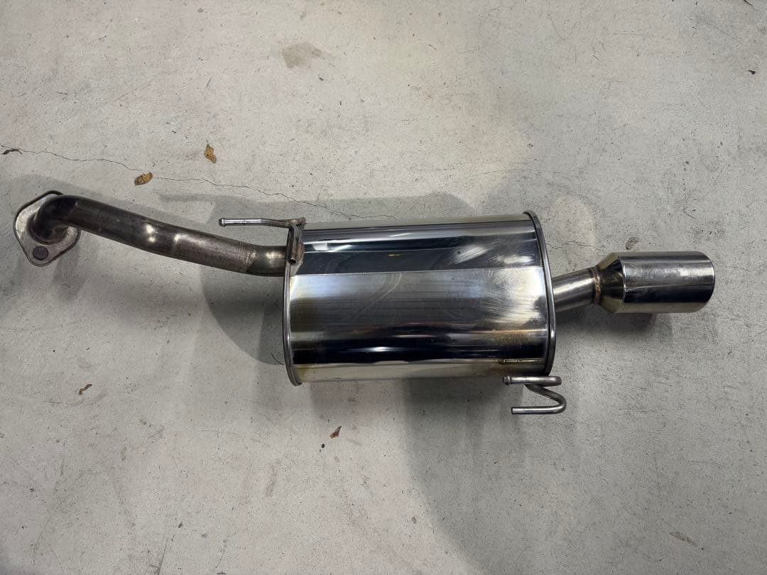 マーチ　k13 純正オプションマフラー　フジツボ製　1.2リッター用