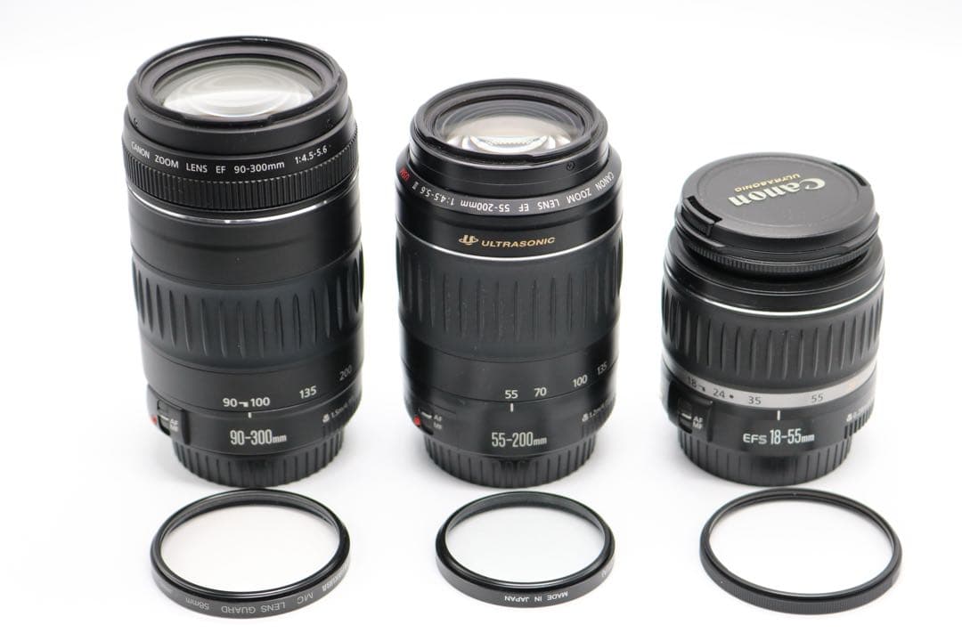 超美品 【Canon EOS Kiss X10 トリプルレンズセット】 保証あり