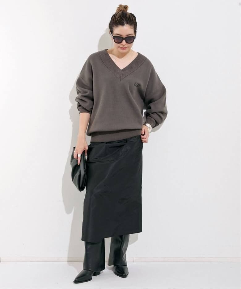アパルトモンJ.J.MERCER/V NECK KNIT