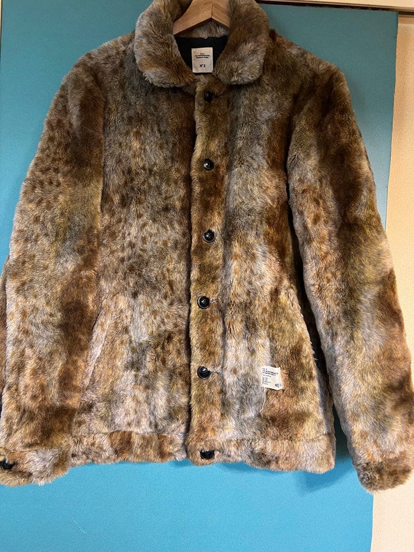 も*ん様 ロンハーマン×ベドウィン フェイクファージャケット