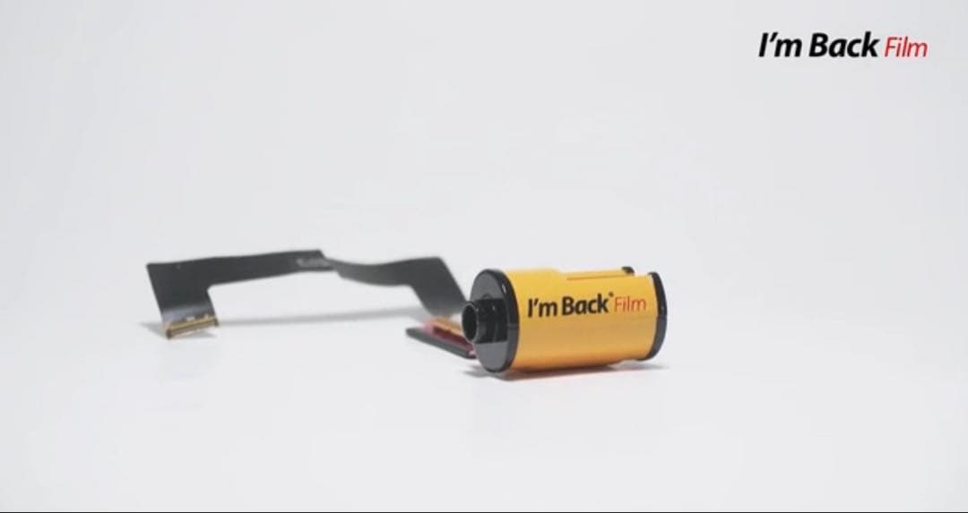 デジタルフィルム I’m back film 一眼フィルムカメラをデジカメ化！