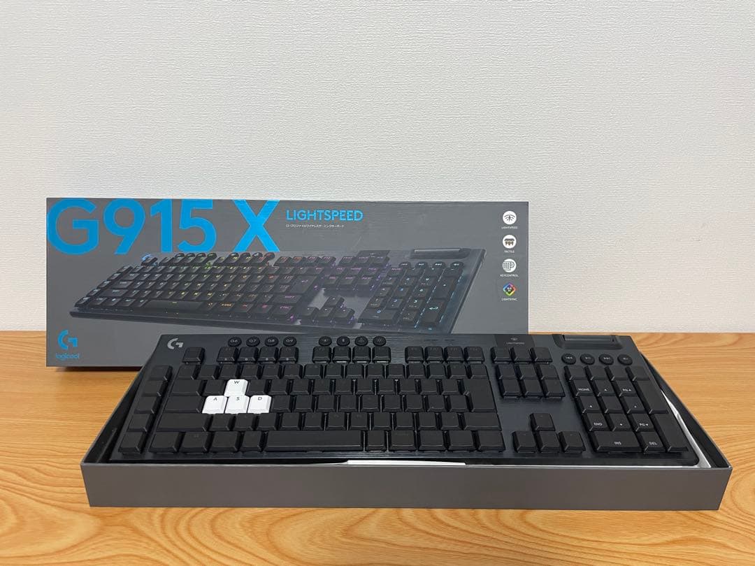 Logitech G915 X LIGHTSPEED 日本語配列 テンキー 茶軸