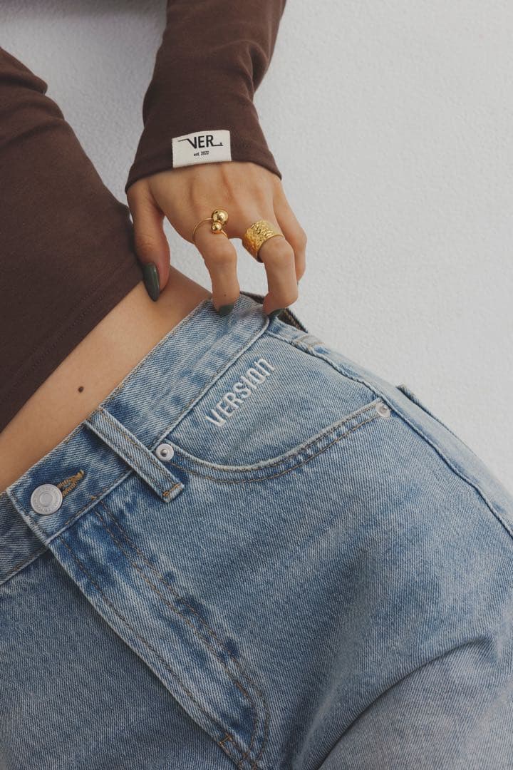 パンツ VER Original Adjustable Straight Denim