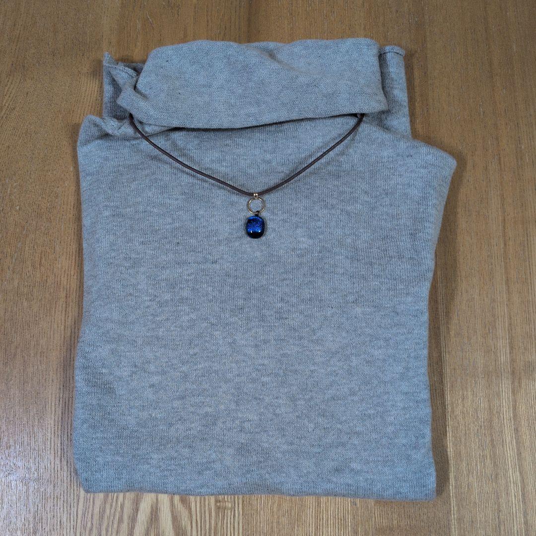 １月25日まで限定価格未使用タグ付　エヴァムエヴァ　薄手ニットコットン・カシミア