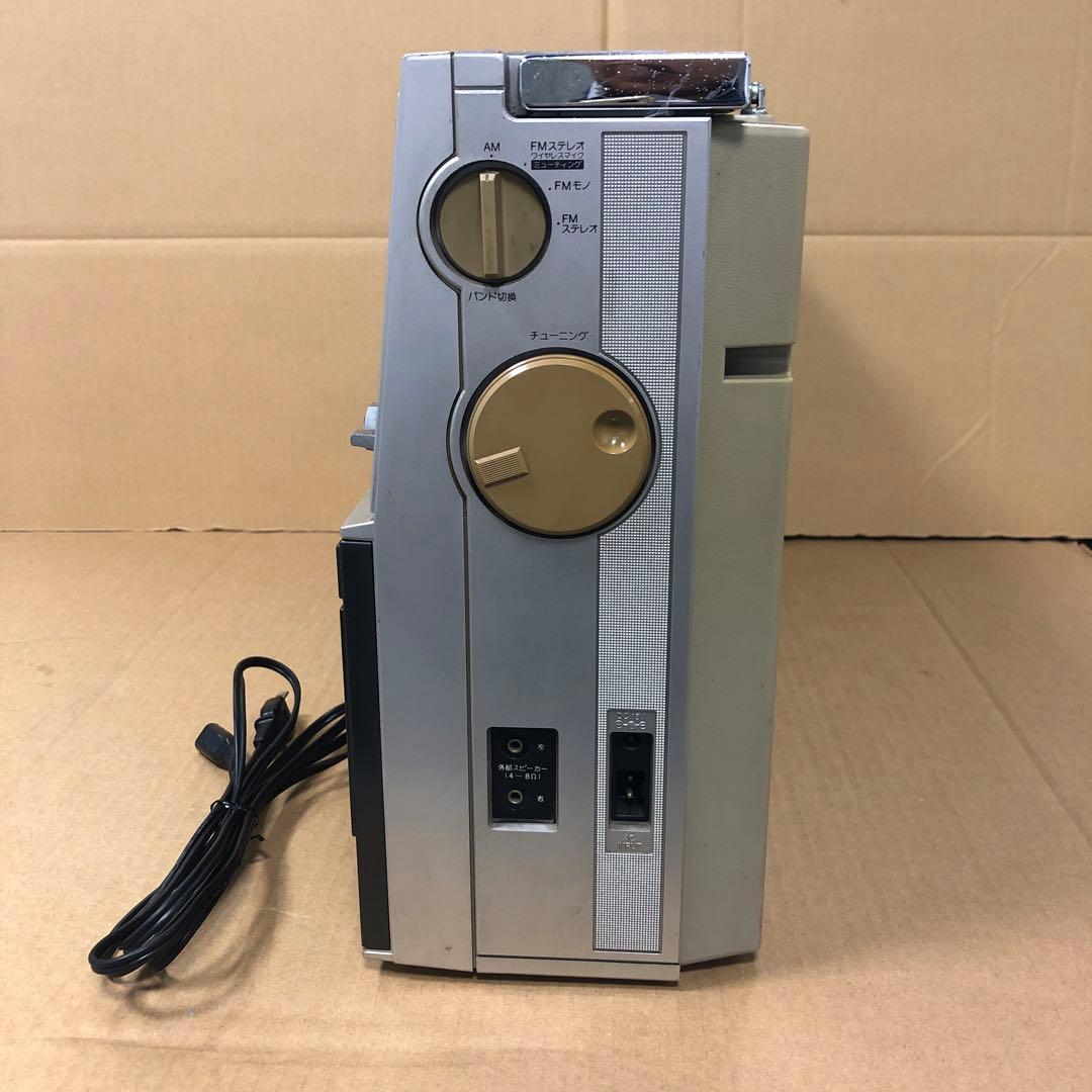 SHARP W ラジカセ　G F-818ST ジャンク扱い　レトロ
