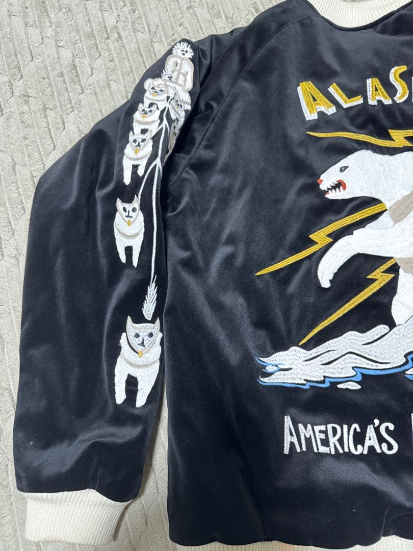 ヒューストン ベルベット スーベニアジャケット