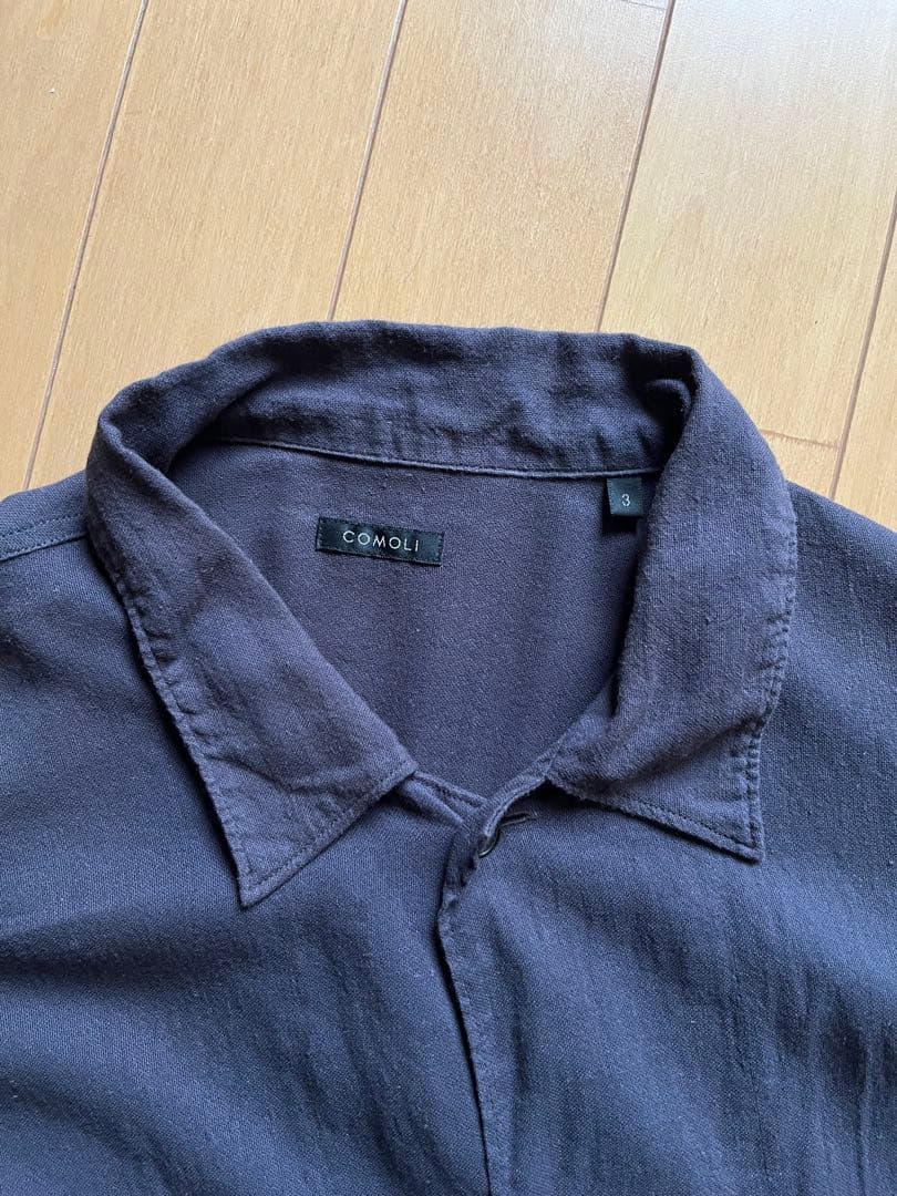 COMOLI ベタシャン ワークシャツ 現在特価中 11日まで！