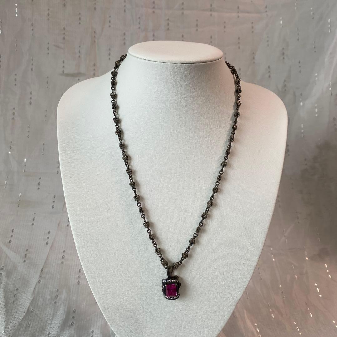 Justin Davis ジャスティンデイビス クラウンネックレス 50cm