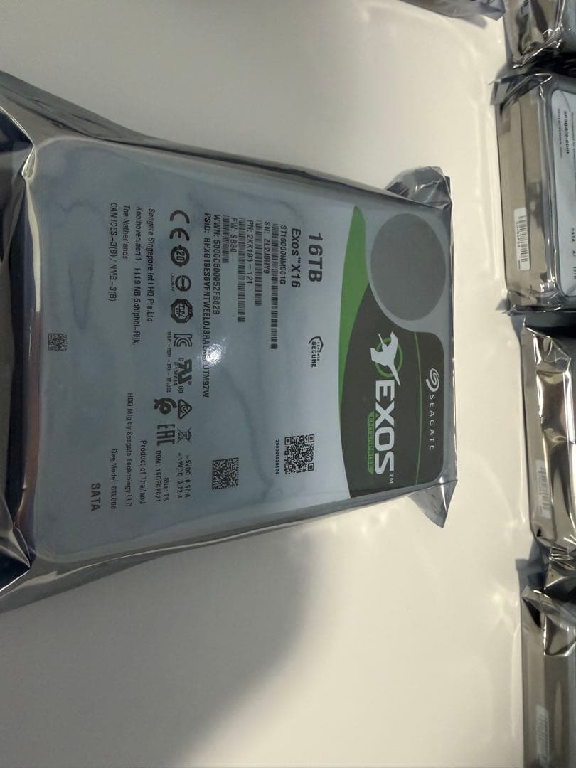 6台 内蔵型ハードディスクドライブ