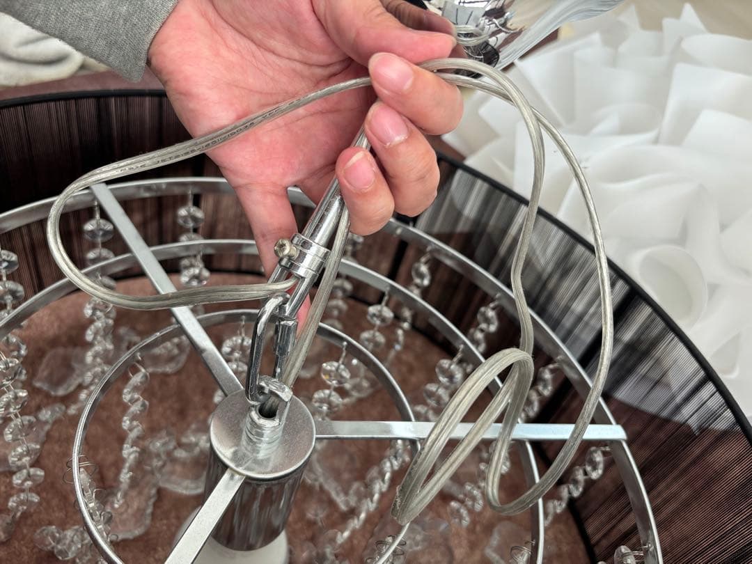 クリスタルシャンデリア