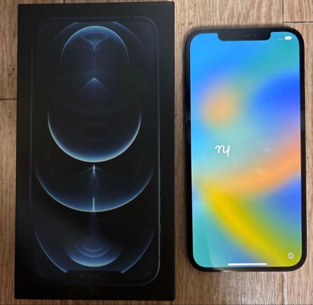 Apple iPhone 12 ProMax パシフィックブルー