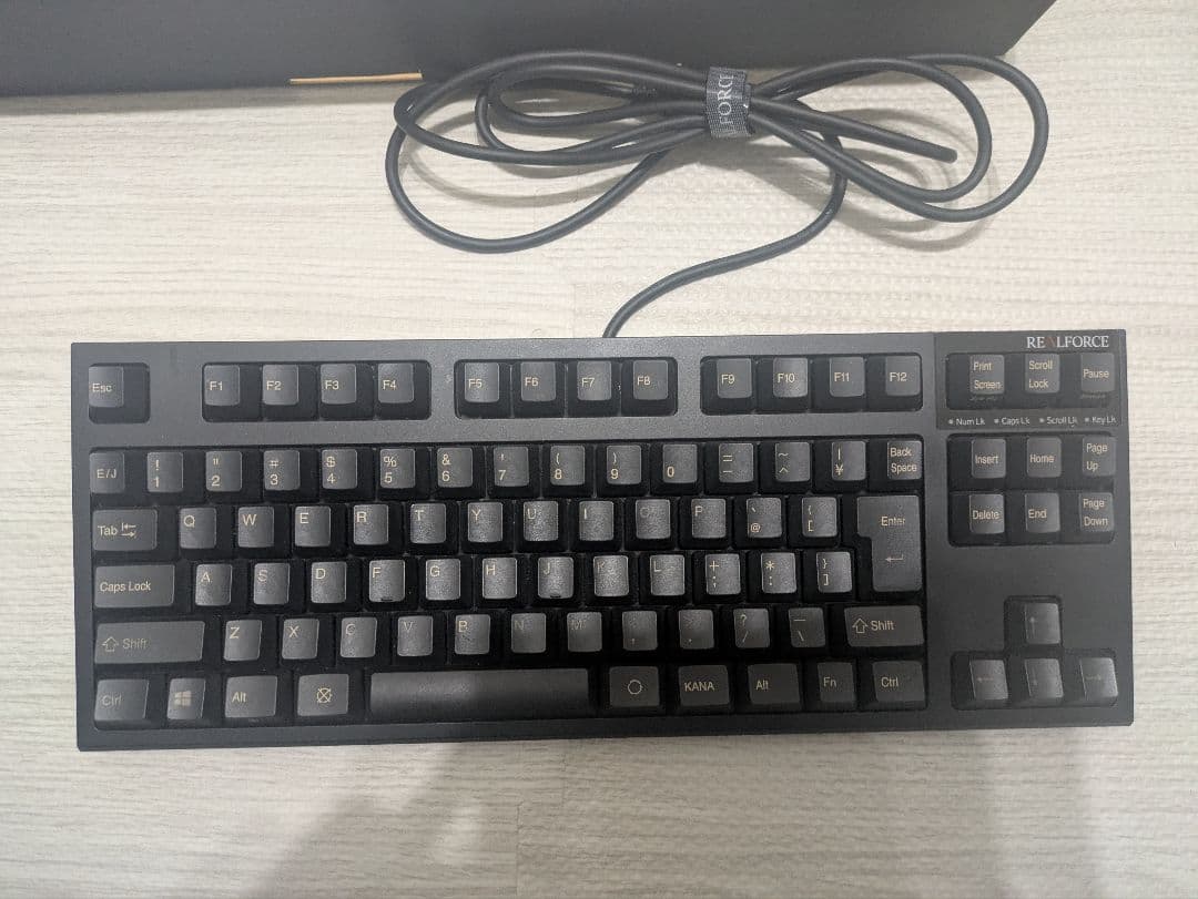 REALFORCE TKL R2TL-JP4-BK テンキーレス