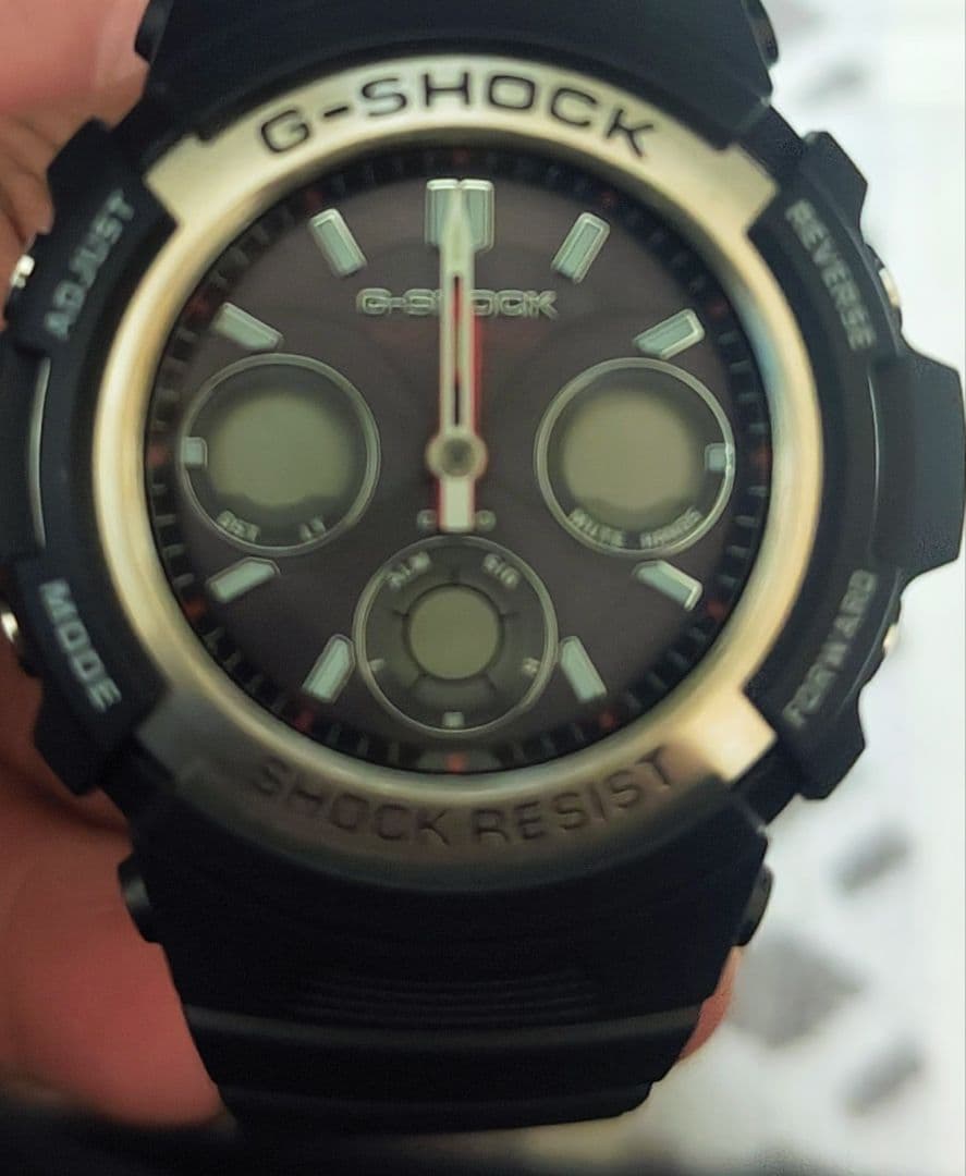 G-SHOCK AWG-M100-1AJF ソーラー電波時計