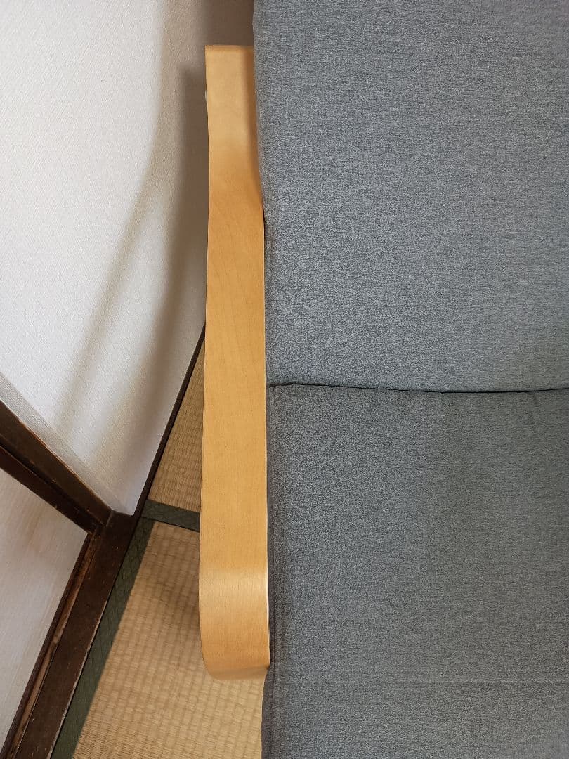 IKEA　ポエング　グレー　送料込み