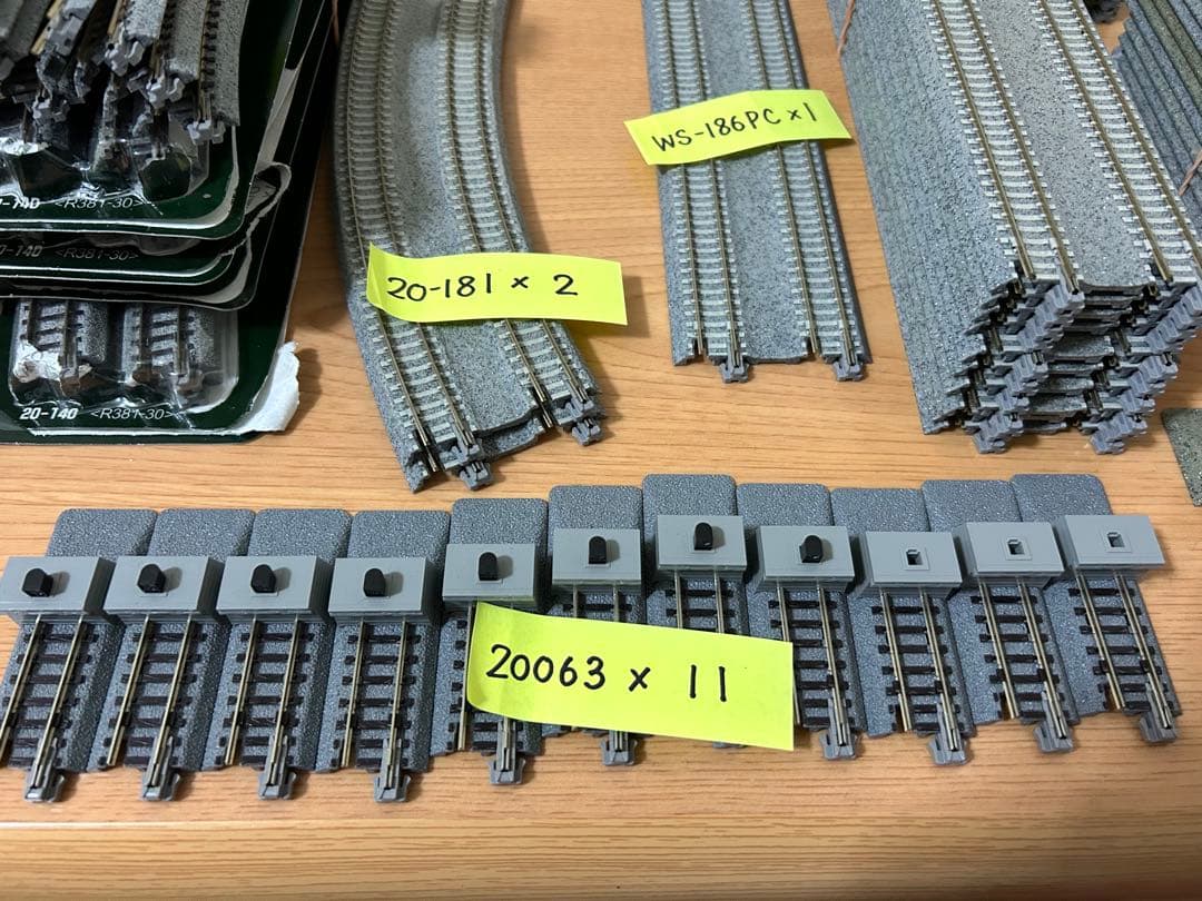 ノ*ル様 【400本以上！超大量まとめ売り】KATO Nゲージ　レールセット