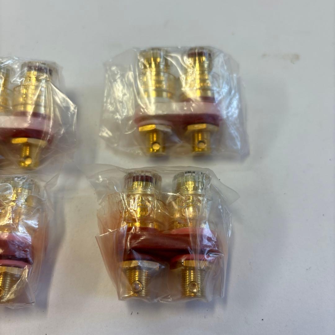 新品未使用【SPターミナル】2P RED B-2302 4セット