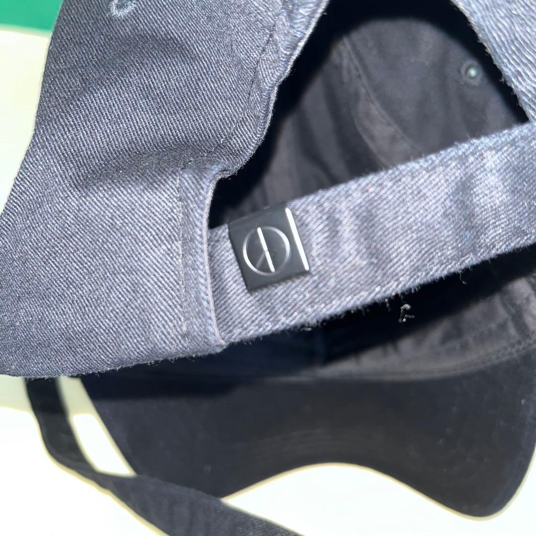 PEACEMINUSONE 黒 ストラップキャップ