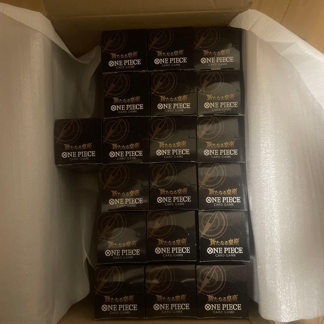 ONE PIECE カードゲーム 新たなる皇帝　19ボックス　未開封
