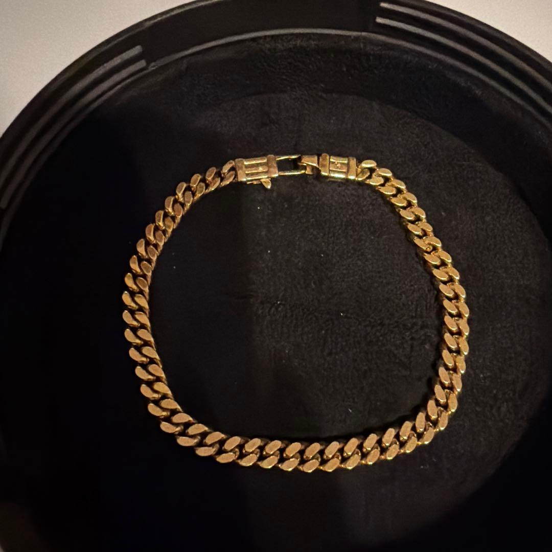 TOMWOOD Curb Bracelet Gold トムウッド　ブレスレット