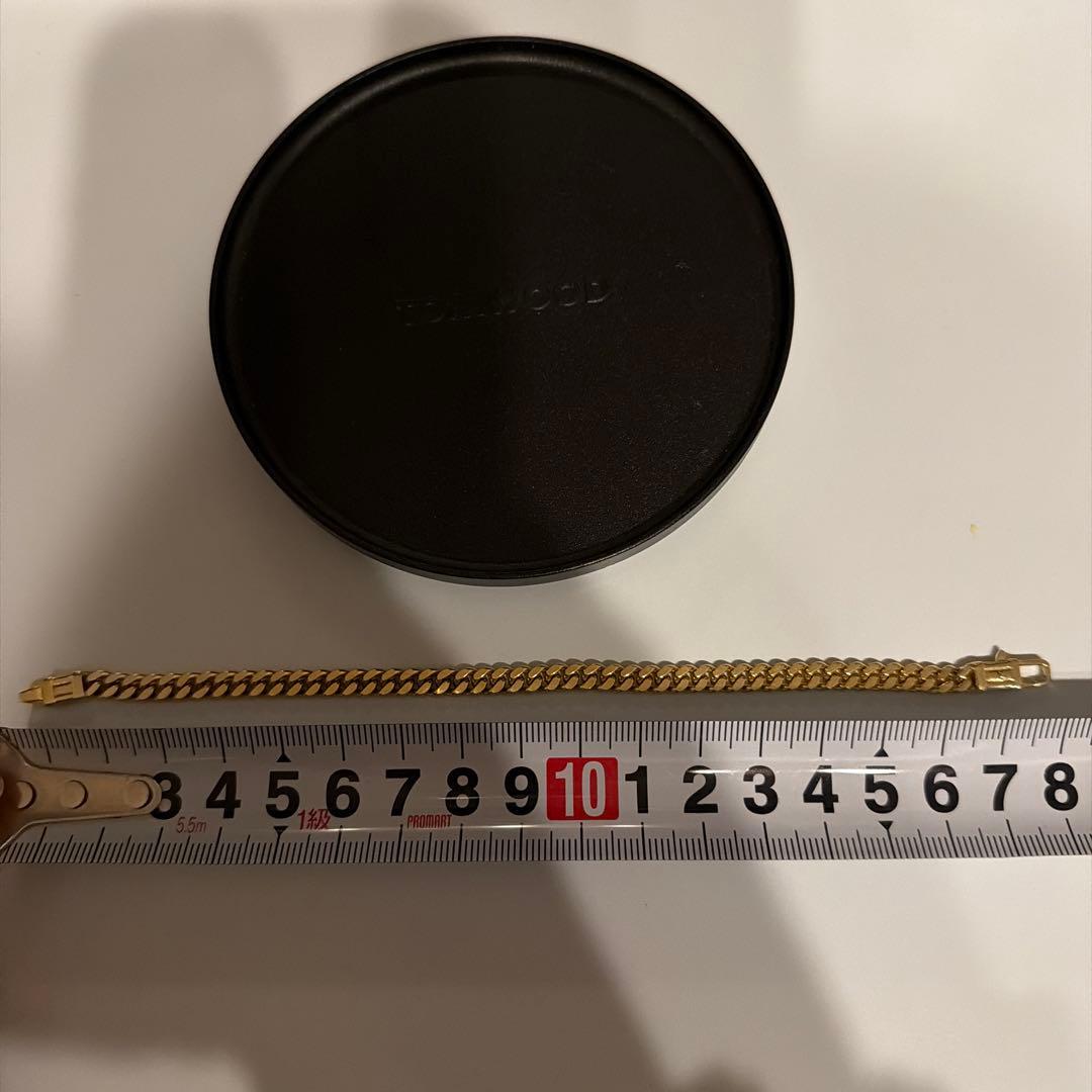 TOMWOOD Curb Bracelet Gold トムウッド　ブレスレット