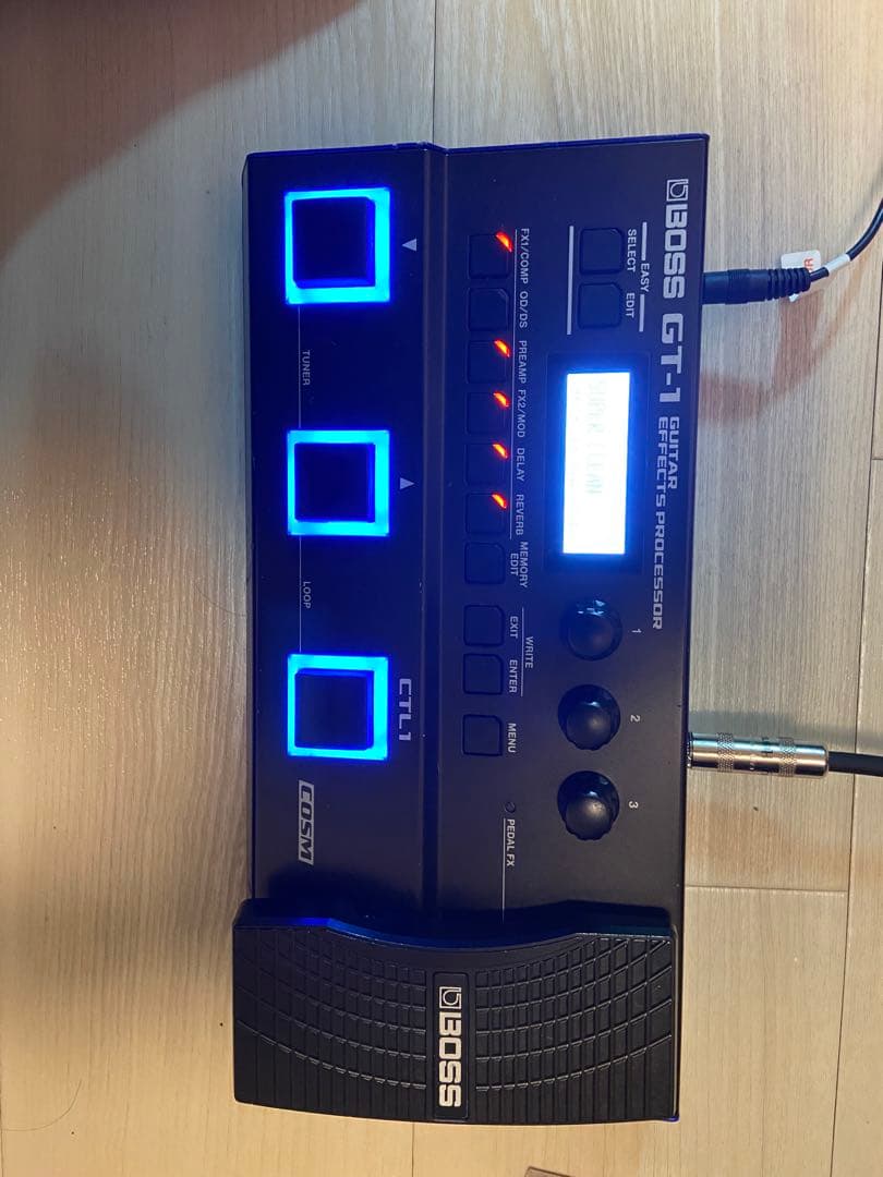とらさん　BOSS GT-1 ギターエフェクター