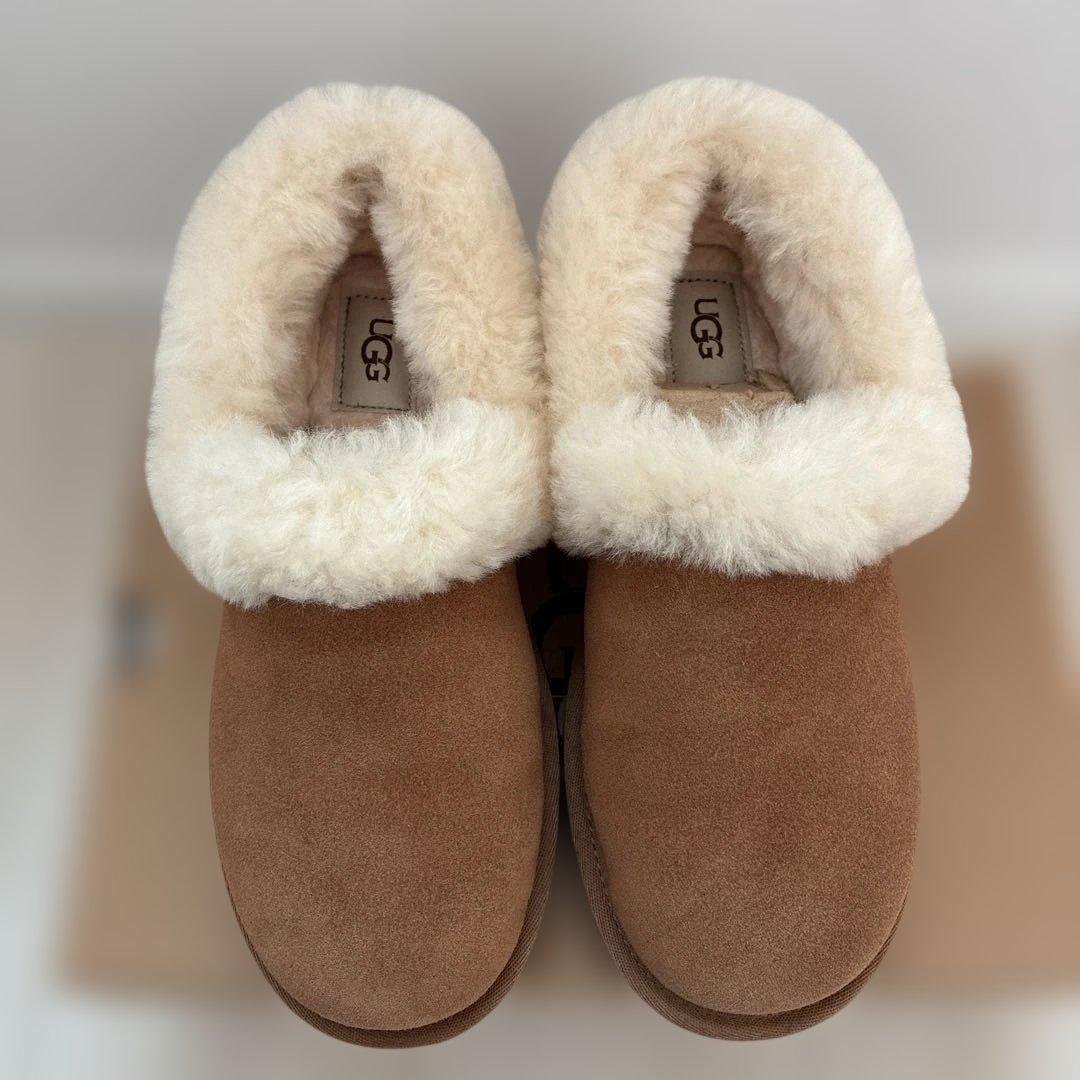 【正規品】美品　ugg アグ　W NITA 24cm ムートン　ブーツ　ショート