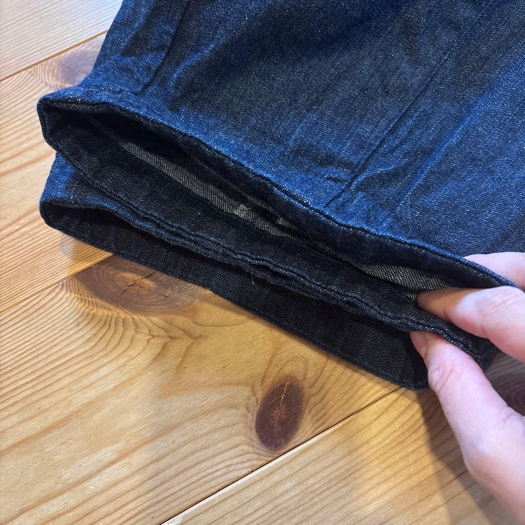 かぐれ　デニムボリュームパンツ