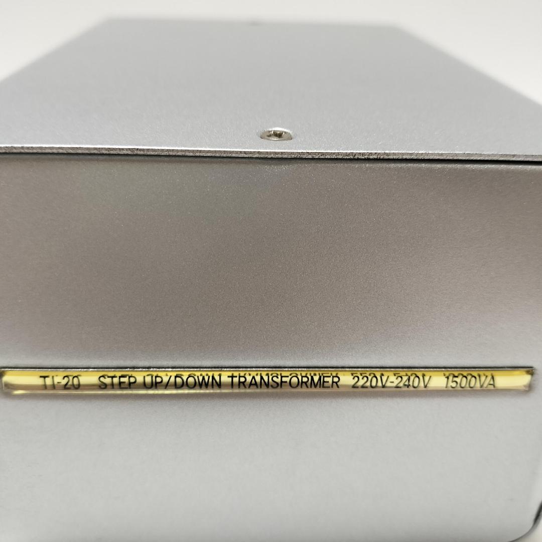 TI-20 変圧器 1500VA カシムラ 即日匿名発送 海外 旅行 家電