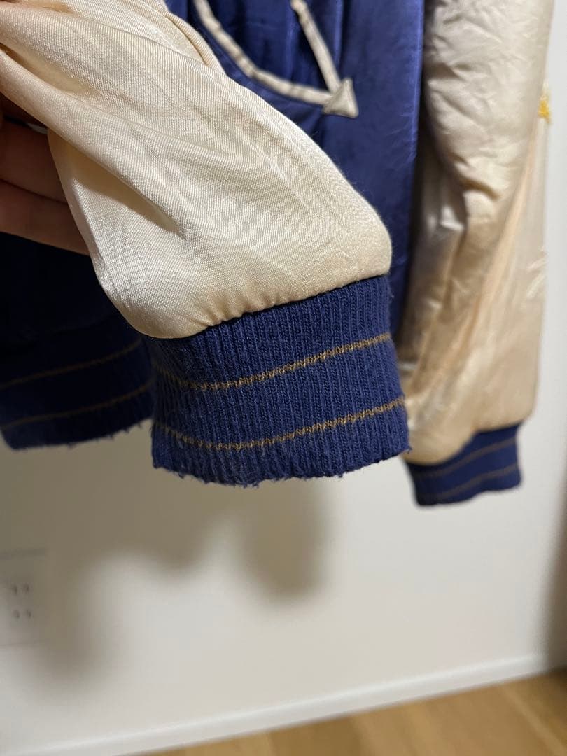 HOUSTON スカジャン 虎 龍 鷹 刺繍