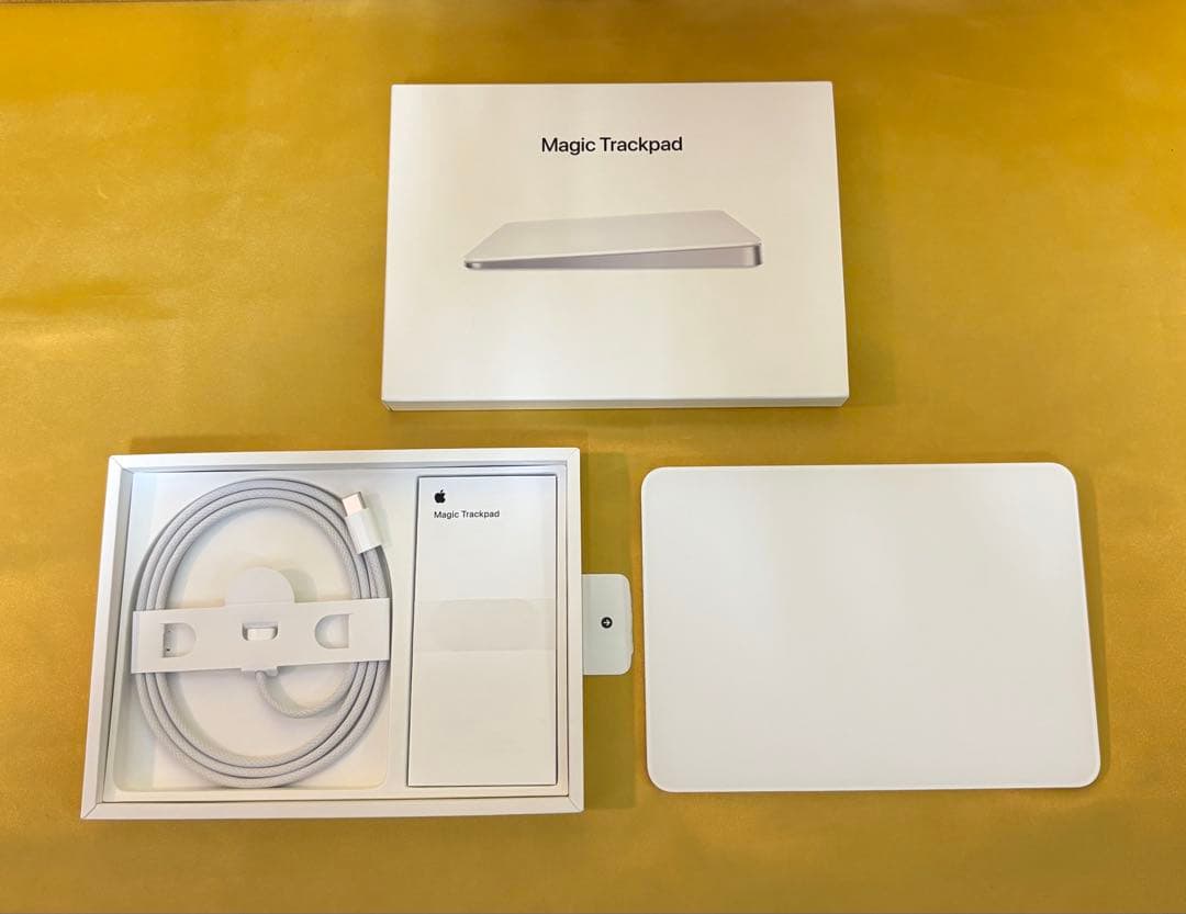 Magic Trackpad（MXK93ZA/A）USB-Cケーブル付き