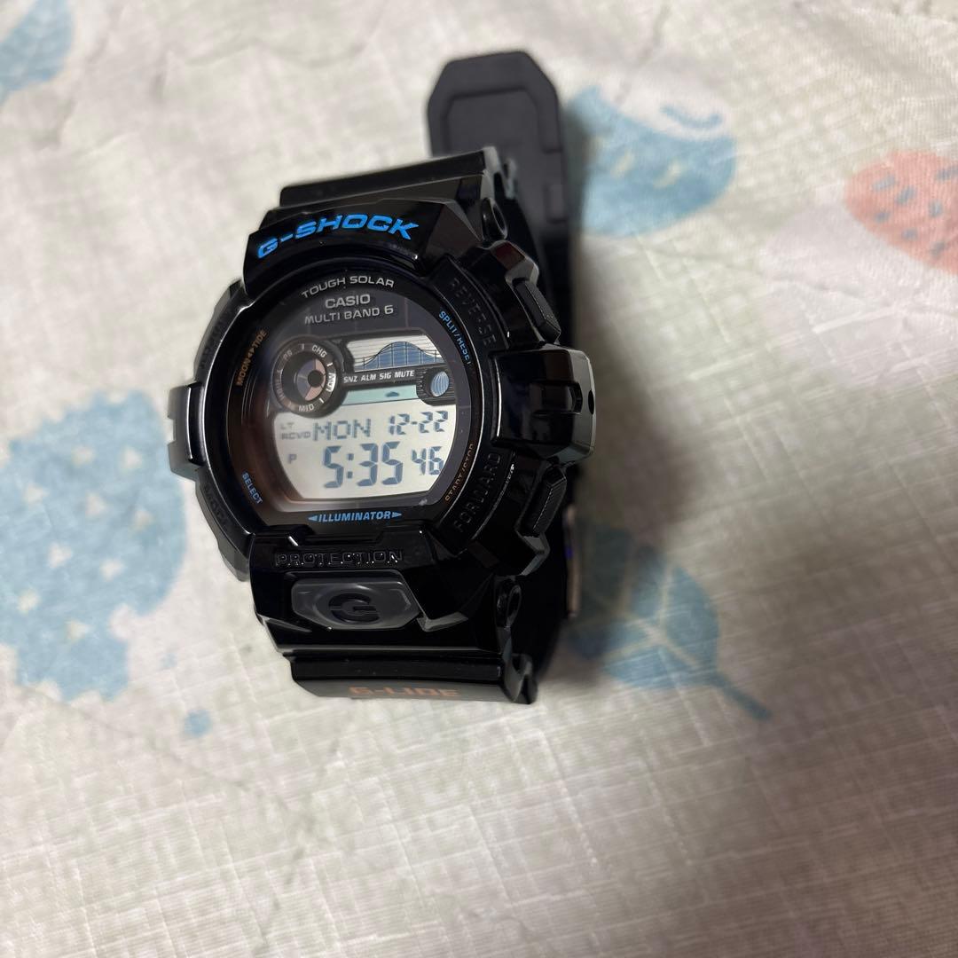 T*E様 G-SHOCK G-LIDE ソーラー電波腕時計2本まとめ売りブルーバ