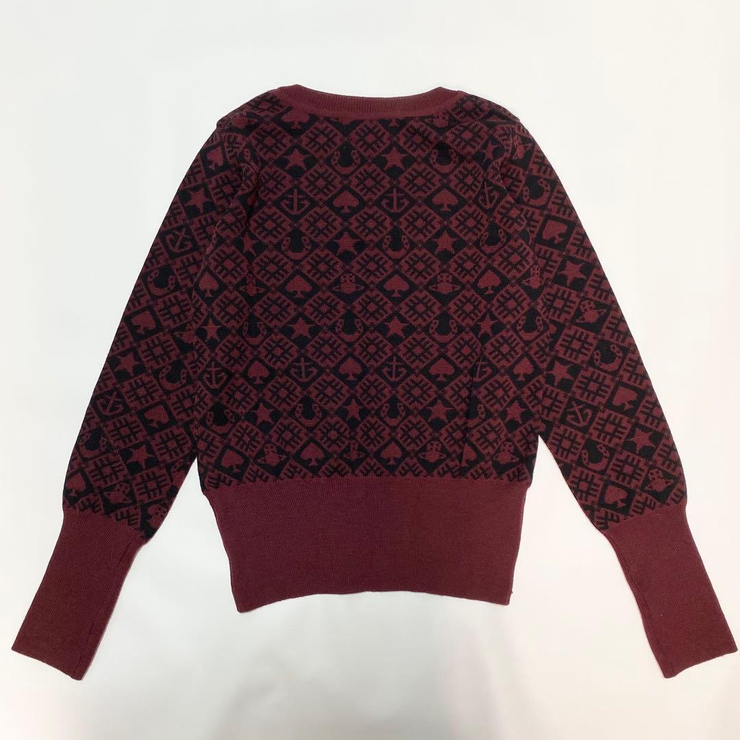 ヴィヴィアンウエストウッド　ニット　オーブ　ダイヤモンド　スペード　星　いかり