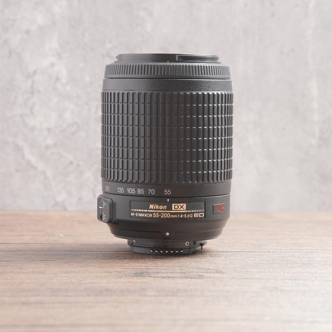 初心者に✨Nikon AF-S VR Nikkor 55-200mm　887-2