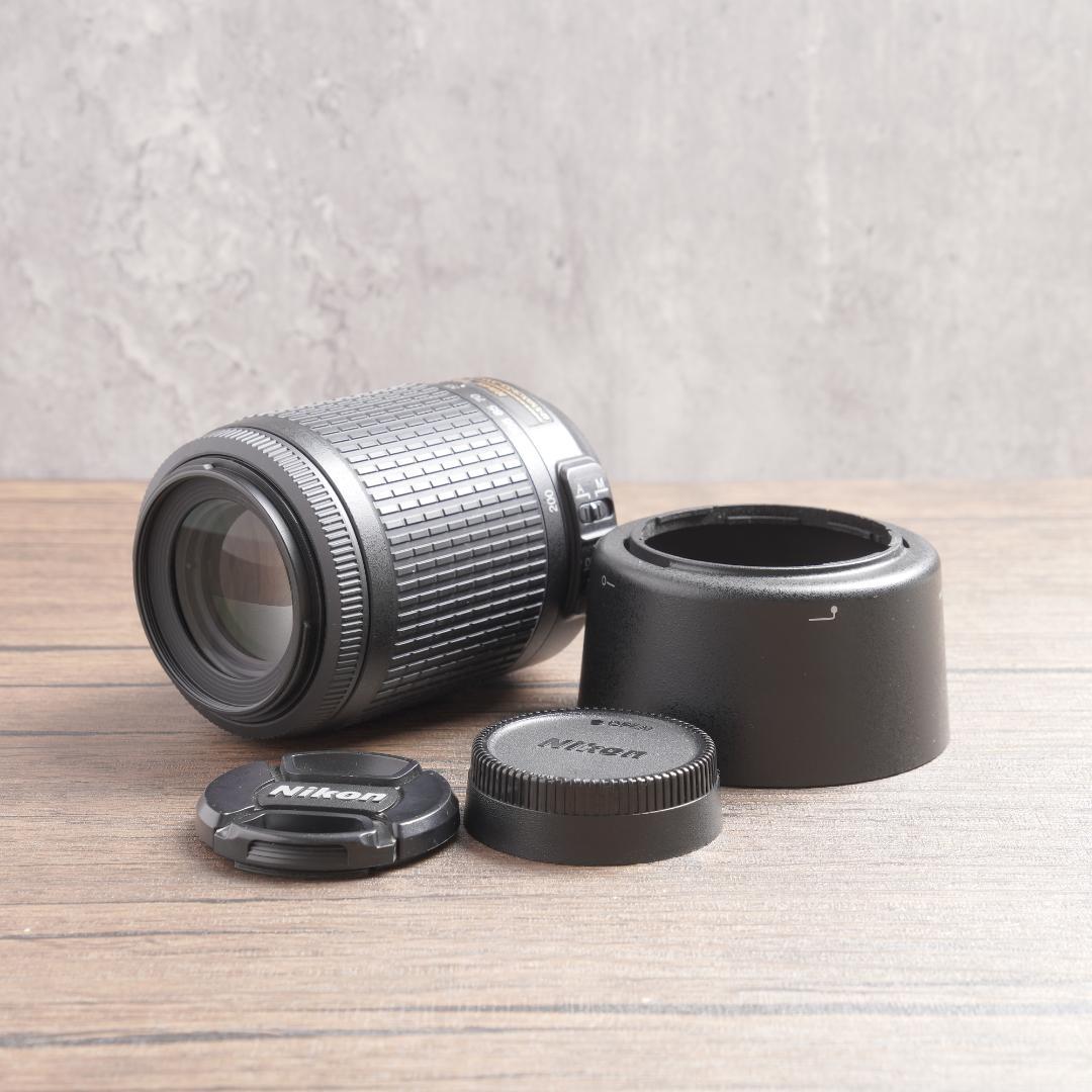 初心者に✨Nikon AF-S VR Nikkor 55-200mm　887-2