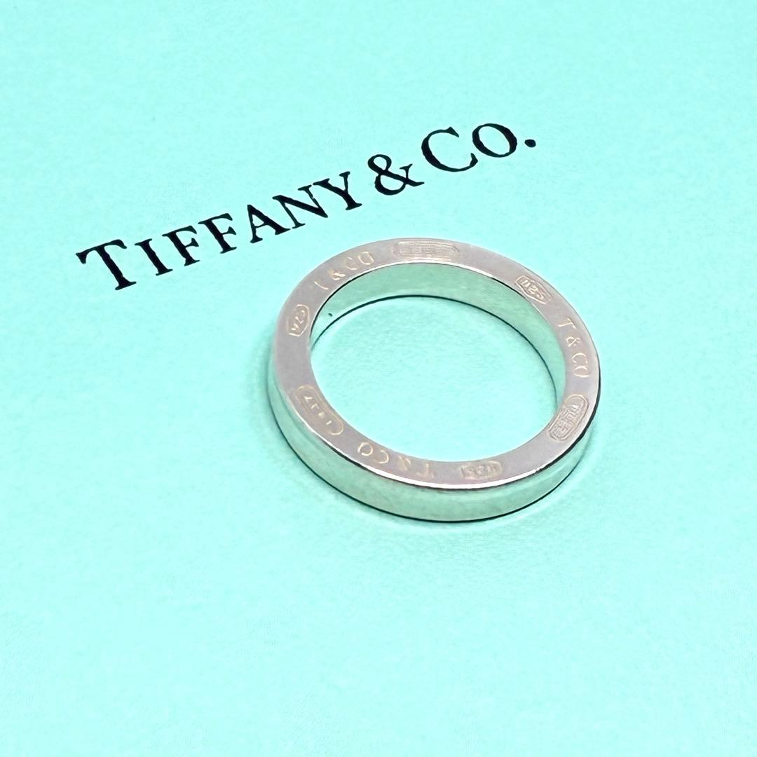 Tiffany ナローリング 1837 コレクション シルバー925 US6.5