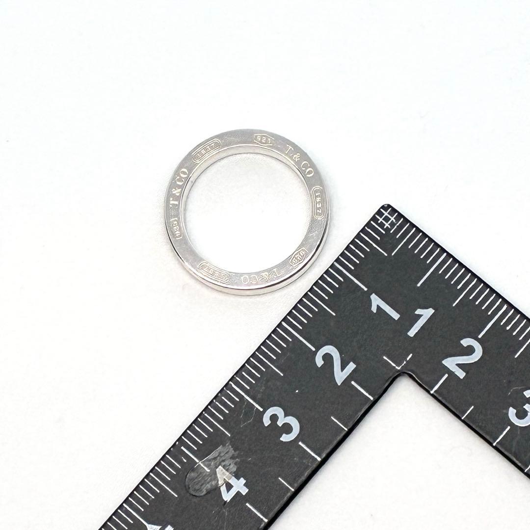 Tiffany ナローリング 1837 コレクション シルバー925 US6.5