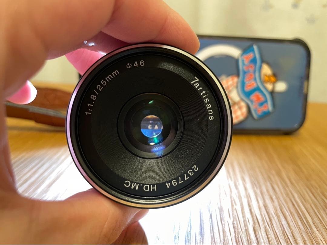 富士フイルムX-A7と単焦点レンズ7artisans 25mmセット