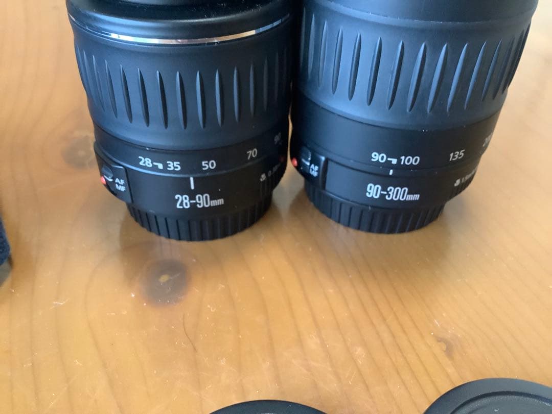 Canon EOS Kiss 7 一眼レフカメラ(フィルム)レンズ2本付き