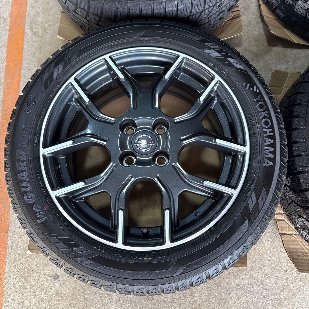 195/55R16 ノートニスモ純正　冬タイヤ付きアルミホイール