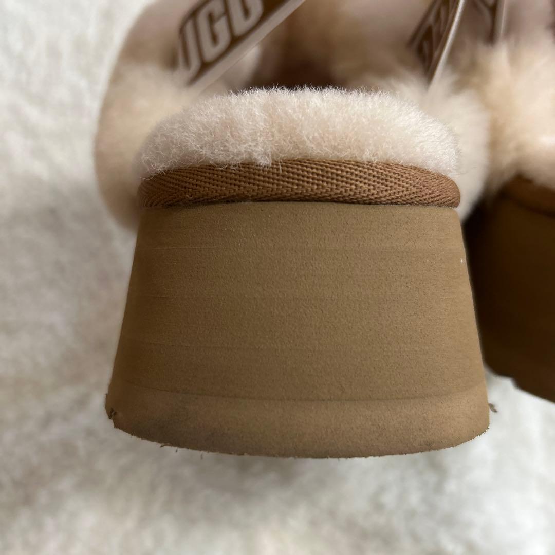 UGG FUNKETTE ファンケット レディースサンダル チェスナット25cm
