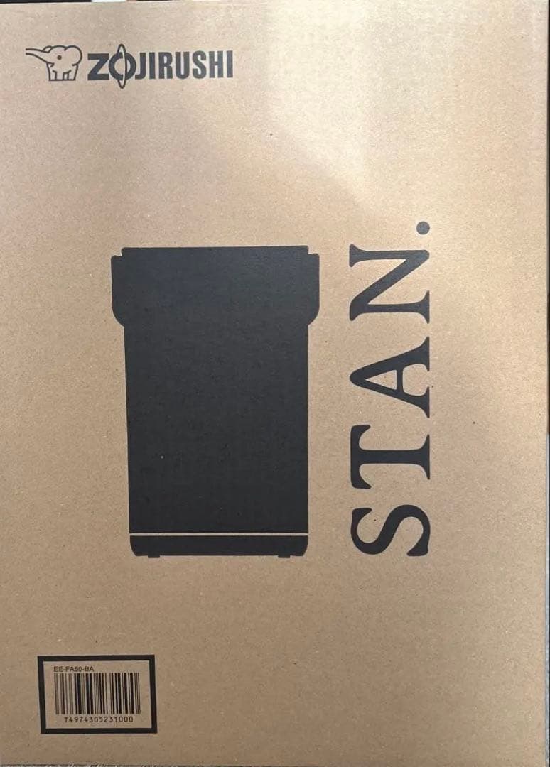 「新品・未開封」ZOJIRUSHI スチーム式加湿器EE-FA50-BAブラック