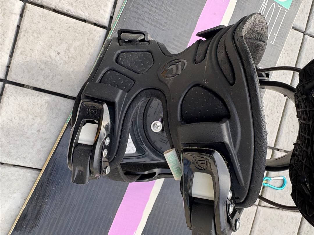 FLOW 147 スノーボード、ビンディングセット