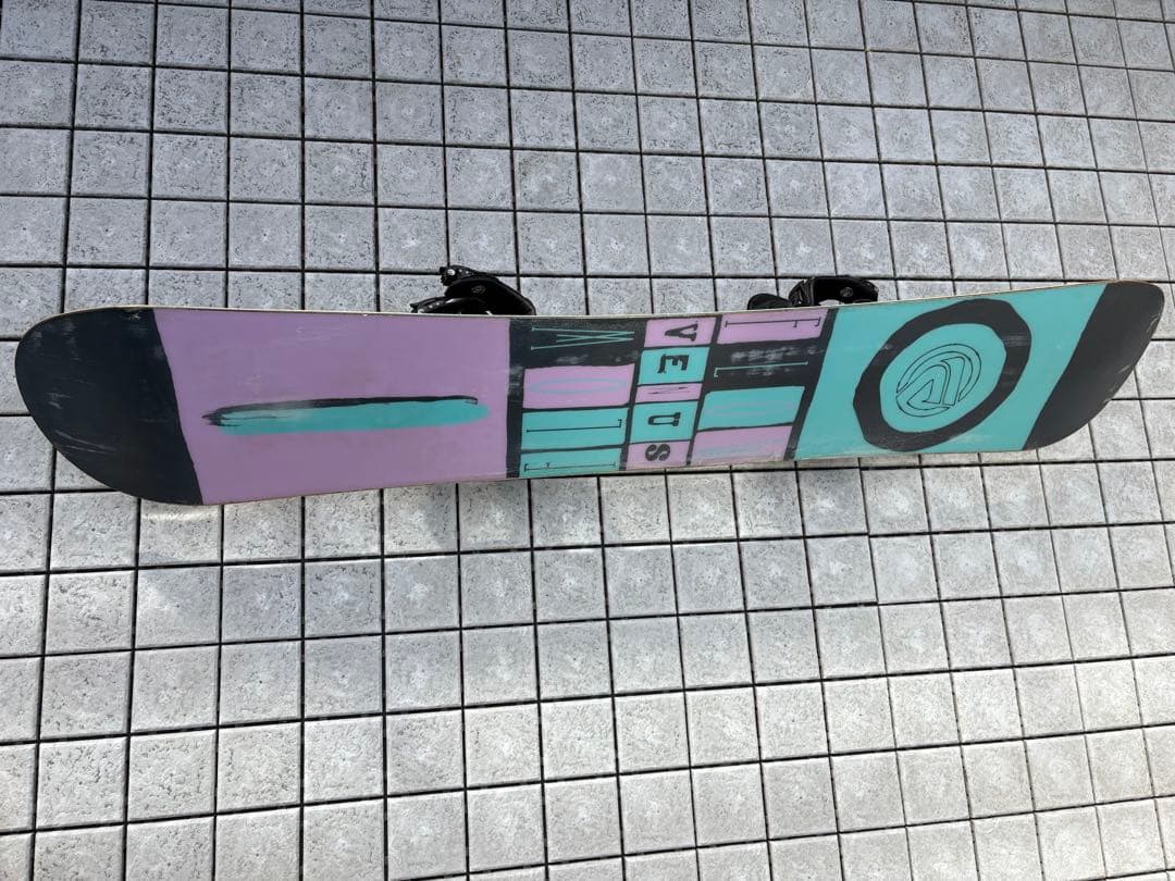 FLOW 147 スノーボード、ビンディングセット
