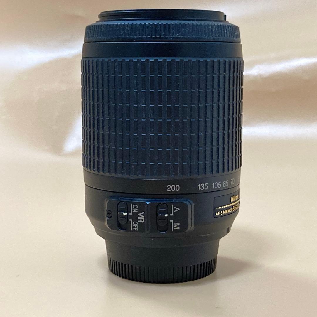ニコン Nikon AF-S 55-200mm VR 望遠レンズ