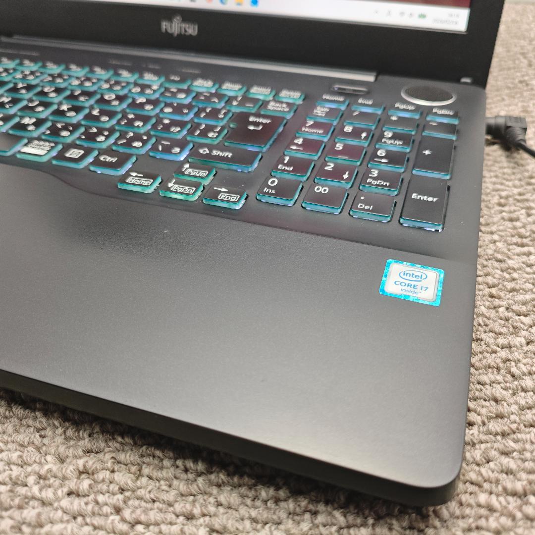 処分i7＆ONKYO＆Windows11✨高精細フルHD富士通ノートパソコン