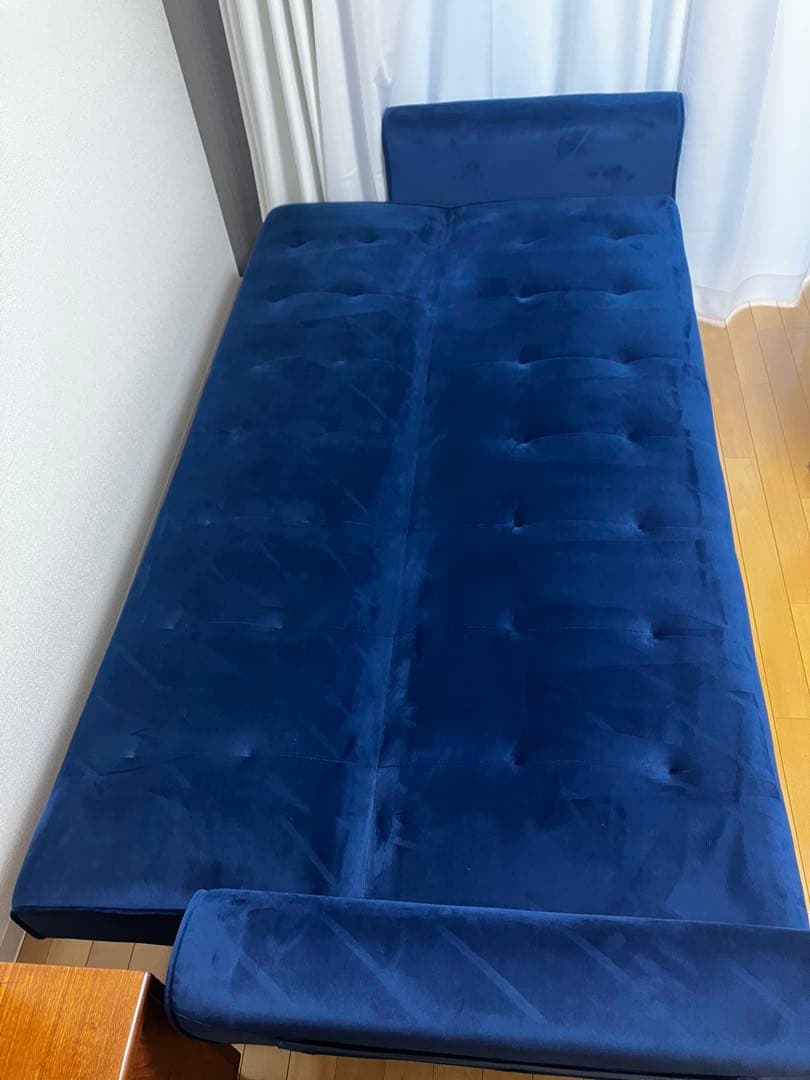 【Noce】 ソファーベッド ネイビー TM-180712 【送料込み】