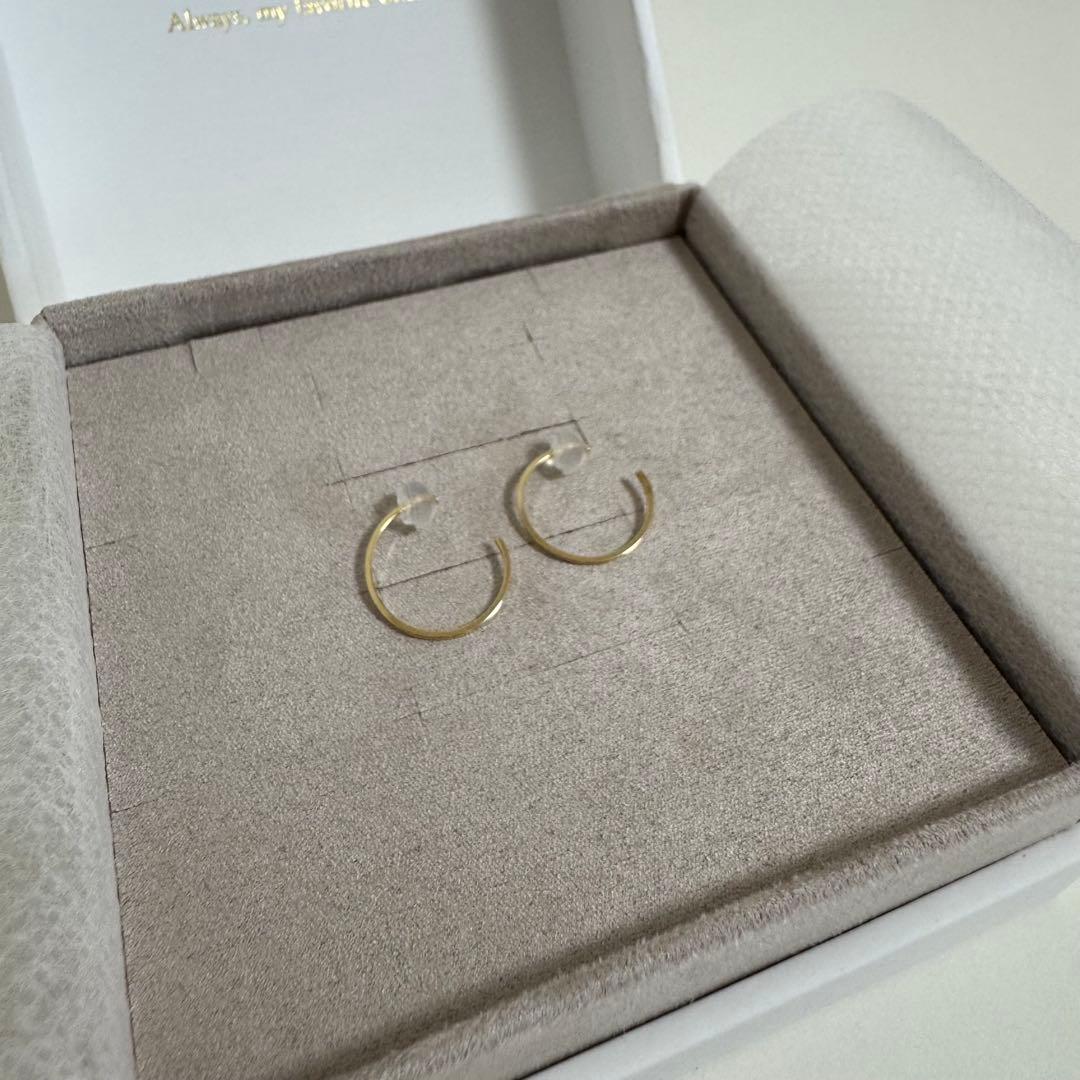 ete K10YG フープピアスS